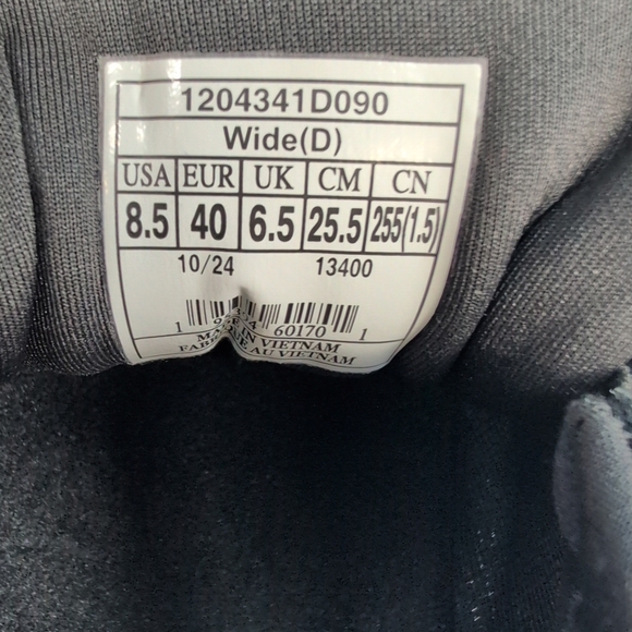 Brooks Glycerin 22 Running Sneakers Women's Shoes US 8.5 Black Grey White - Picture 10 of 13